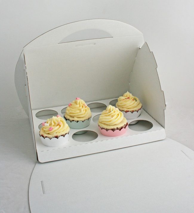Embalagens para cupcakes em forma de bolsa 1