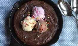 Brownie de frigideira ou panela (sem forno)
