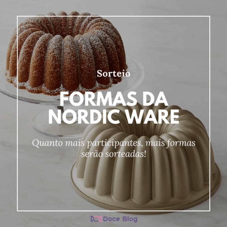 Sorteio: 1 (ou mais) Forma(s) de bundt cake da Nordic Ware 3